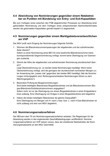 Leitfaden Geschäftsprozesse Bilanzkreismanagement ... - GASPOOL