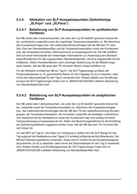 Leitfaden Geschäftsprozesse Bilanzkreismanagement ... - GASPOOL