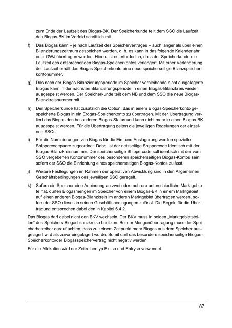 Leitfaden Geschäftsprozesse Bilanzkreismanagement ... - GASPOOL