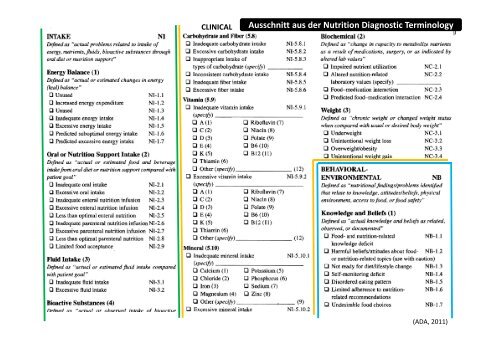 Der Nutrition Care Process