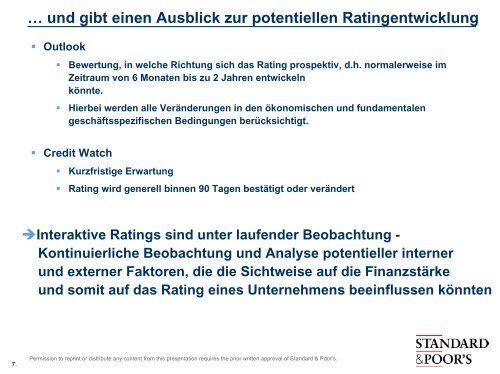 Insurer Financial Strength Ratings Wahrnehmung, Erwartung und ...