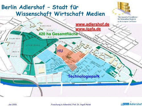 Adlershof - Mitarbeiter-Homepages des MBI: Max-Born-Institut für ...