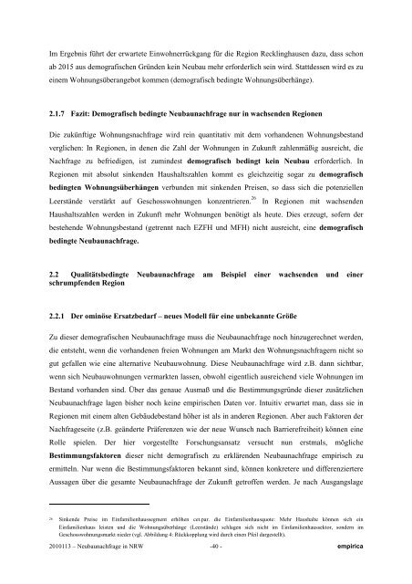 empirica - MBWSV NRW