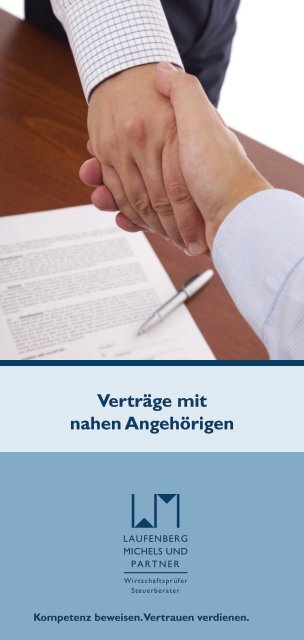 Verträge mit nahen Angehörigen - Laufenberg Michels und Partner