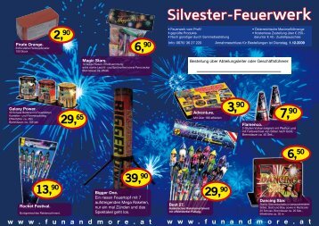 Silvester-Feuerwerk Best 27. - Fun & More