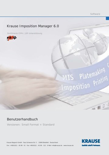 Titel KIM-Handbuch.indd - Krause Imposition Manager