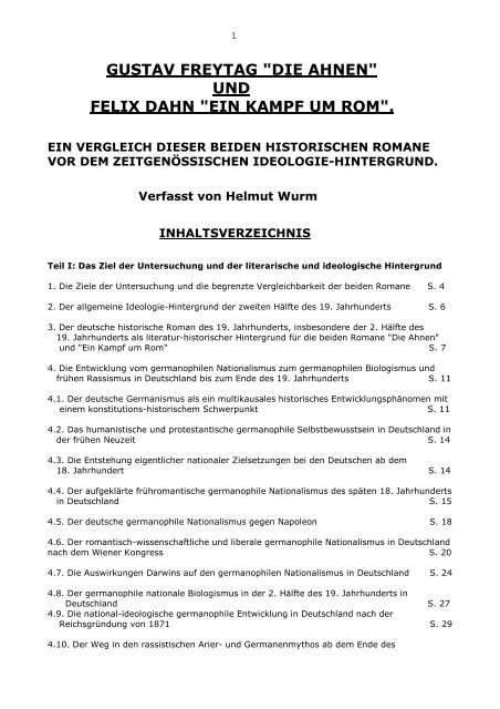 Die Ahnen und Ein Kampf um Rom.pdf - Sokrates-buecherwurm.de