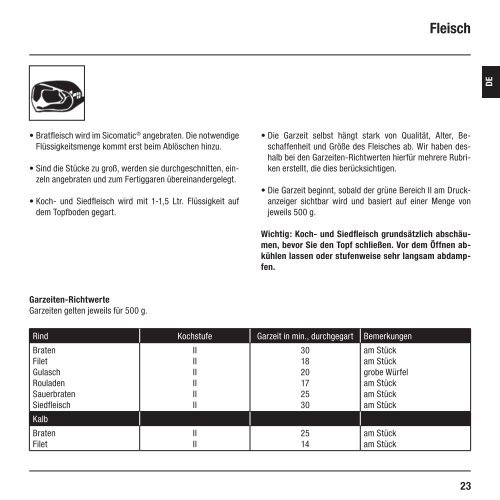 [PDF] Gebrauchsanleitung Sicomatic® econtrol - Silit