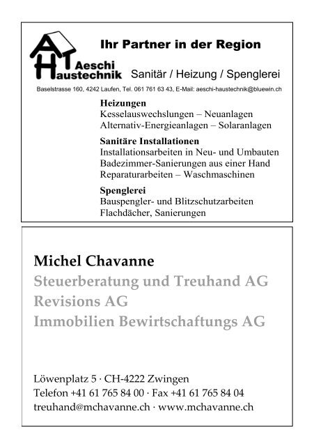 Clubnachrichten 2 - 2013 - SAC Sektion Hohe Winde