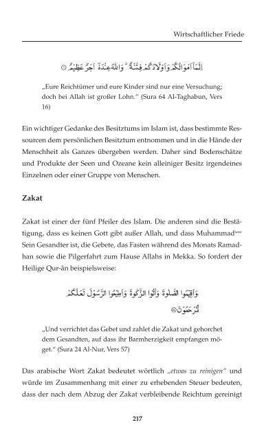 Islam - Antworten auf die Fragen unserer Zeit - Ahmadiyya Muslim ...