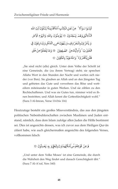 Islam - Antworten auf die Fragen unserer Zeit - Ahmadiyya Muslim ...