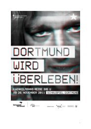 Internet Materialien zu Winkelmanns Reise ins U - Theater Dortmund