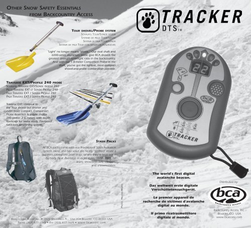 other snow safety essentials from backcountry access