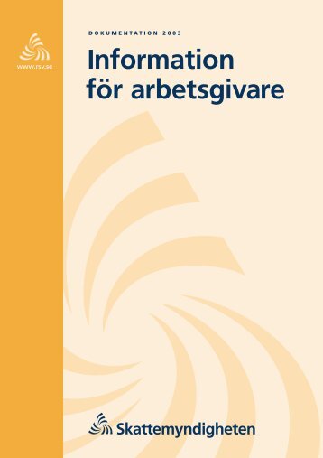 PDF: Information för arbetsgivaren