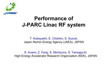 Performance of J-PARC Linac RF System - Spallation Neutron Source