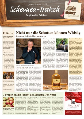 Scheunen-Tratsch - Ausgabe November 2013