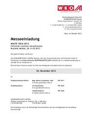 Messeeinladung - Wirtschaftskammer Österreich