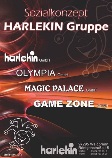 Betriebliches Sozialkonzept der Harlekin-Gruppe - Magic Casino