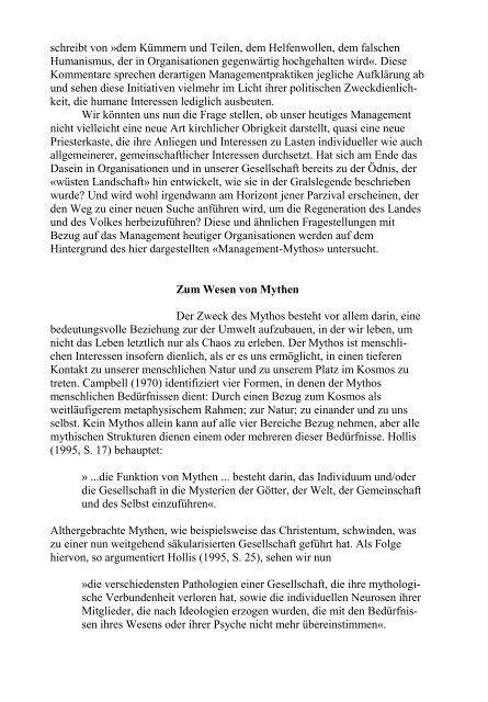 Martin Bowles Der Management-Mythos: Seine Ausprägung und ...