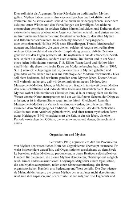 Martin Bowles Der Management-Mythos: Seine Ausprägung und ...