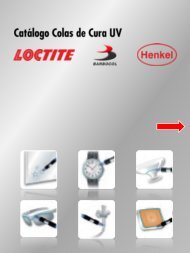 Barbocol - Catálogo Loctite - Adesivos de Cura UV