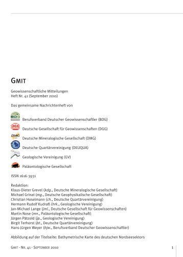 Heft 41 lesen und PDF-Download hier - GMIT