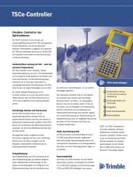 TRIMBLE TSCe Datenblatt deutsch - Top-sys.de