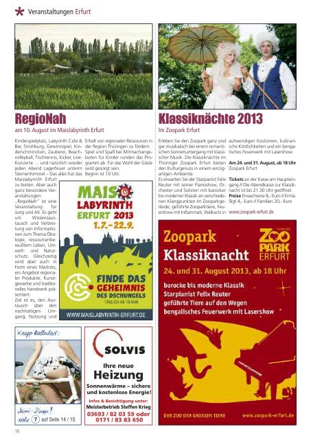 Das Magazin für Südthüringen - Boerner-pr.de