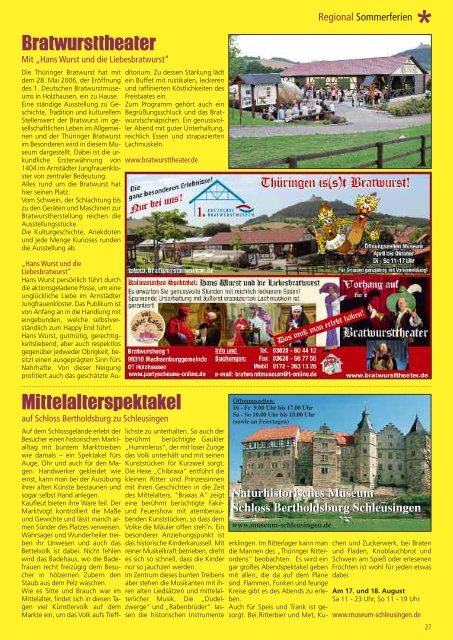 Das Magazin für Südthüringen - Boerner-pr.de