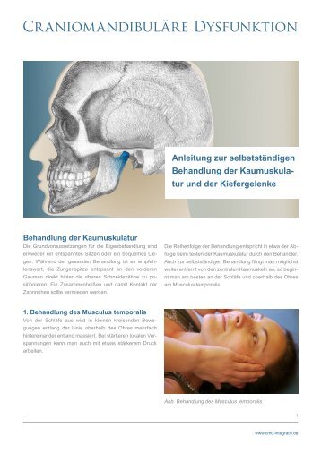 Craniomandibuläre Dysfunktion - Cmd-integrativ.de