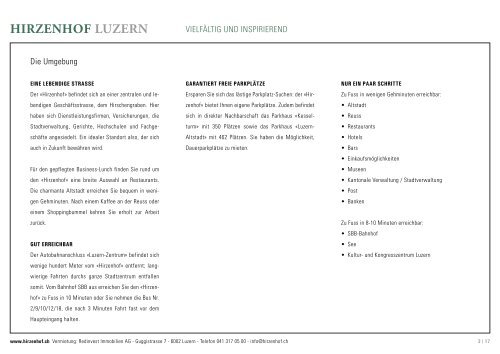 hirzenhof luzern