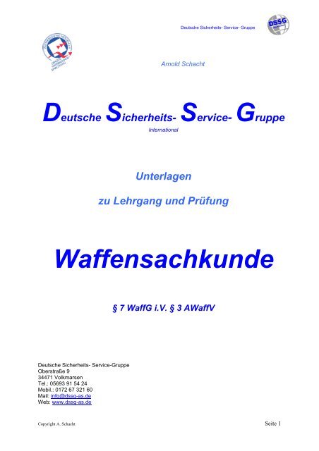 DSSG-Sachkundelehrgang