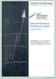 Sales Performance Excellence Insights - Horváth & Partners ...