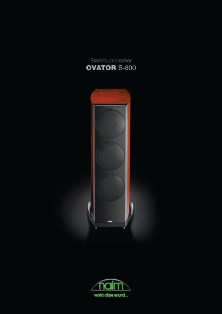 OVATOR S-800 - Naim Audio