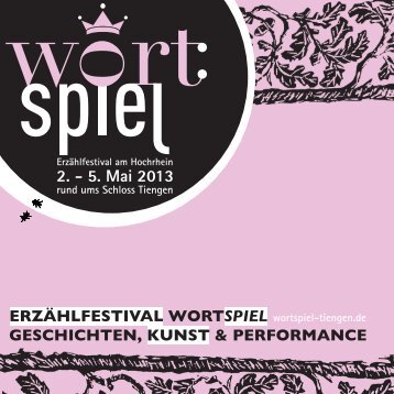 erzählfestival wortspiel geschichten, kunst & performance