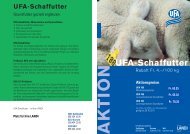 UFA-Schaffutter - LANDI Oberseetal