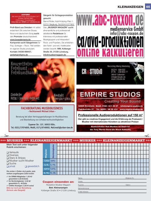 01_titel_tim_bendzko:Layout 1 - Musiker Online