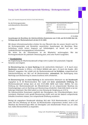 Rundbrief 14-04 - Kirchengemeindeamt