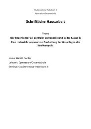 Schriftliche Hausarbeit