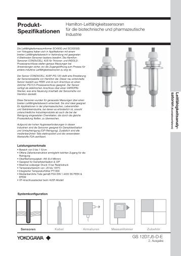 Produktspezifikation - Yokogawa