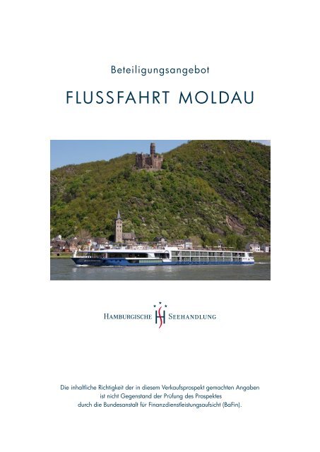 FLUSSFAHRT MOLDAU - Hamburgische Seehandlung
