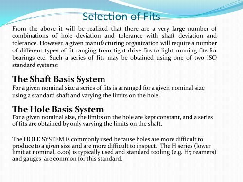 General Tolerances