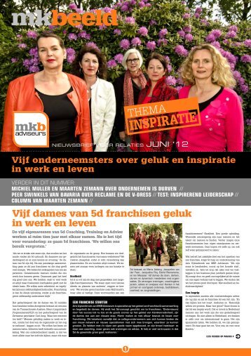 juni 2012 - 5D coaching - training - advies