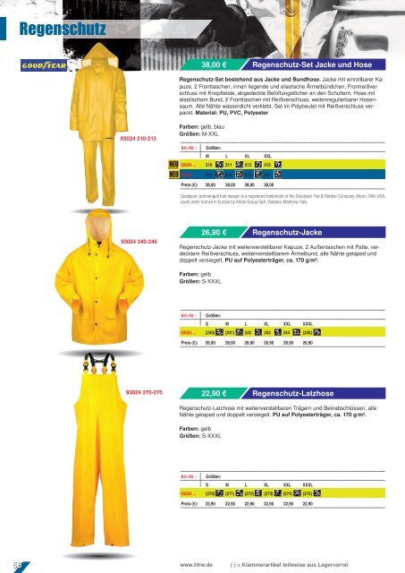 // BERUFSBEKLEIDUNG • WORKWEAR