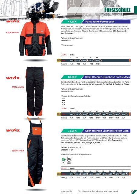 // BERUFSBEKLEIDUNG • WORKWEAR