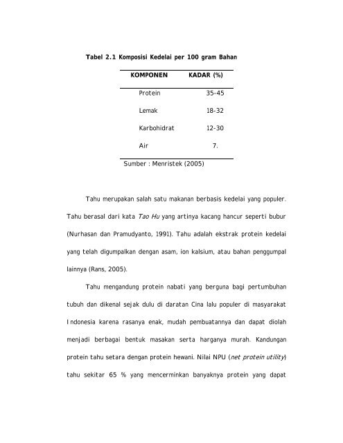 BIOGAS : POTENSI DARI LIMBAH CAIR INDUSTRI TAHU