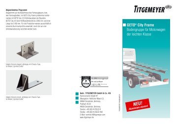 GETO® City Frame - Titgemeyer