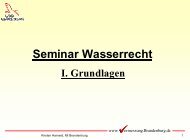 üü Seminar Wasserrecht