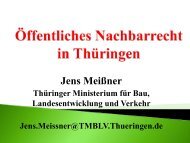 ABSTANDSFLÄCHEN nach der ThürBO 2004 - DVW Thüringen