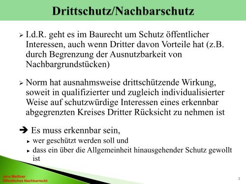 ABSTANDSFLÄCHEN nach der ThürBO 2004 - DVW Thüringen